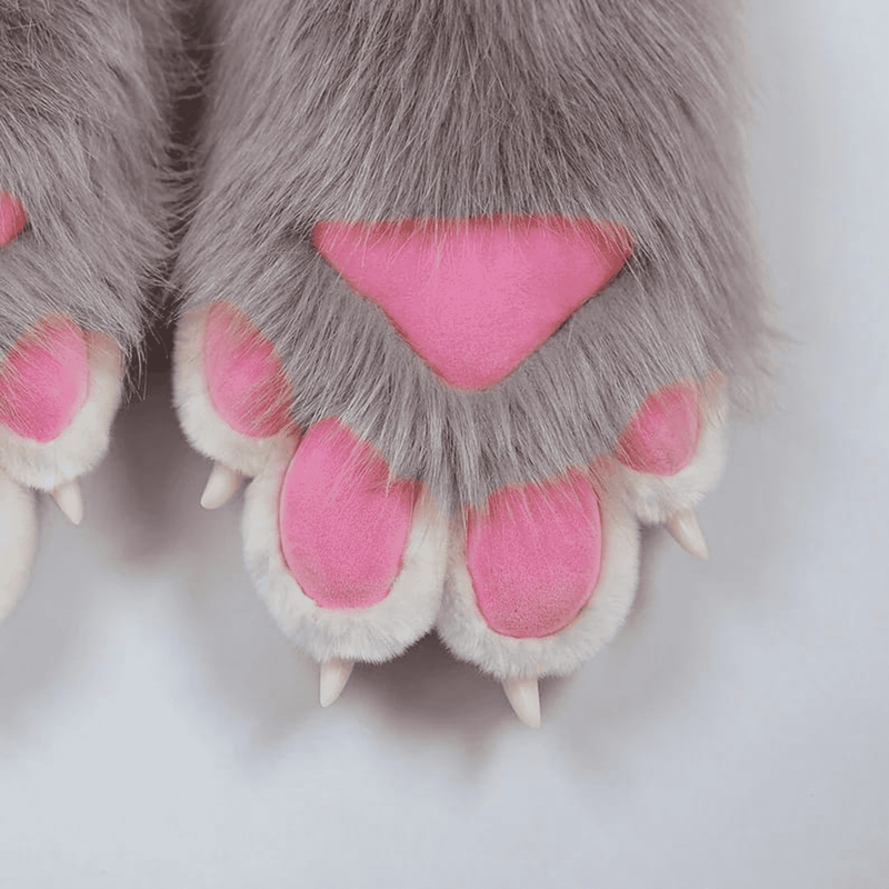 Beige Fursuit Paws