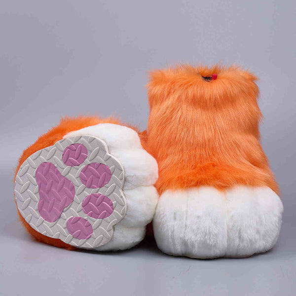 Orange Fursuit Feet