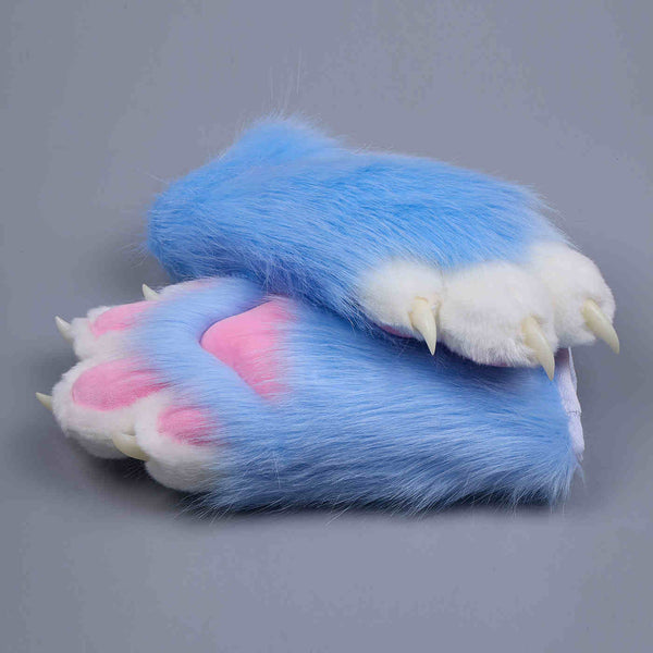 Light Blue Fursuit Paws