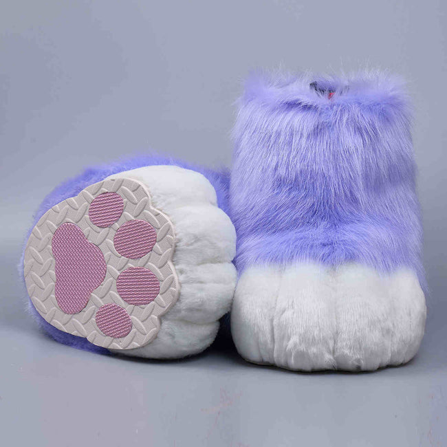 Purple Fursuit Feet