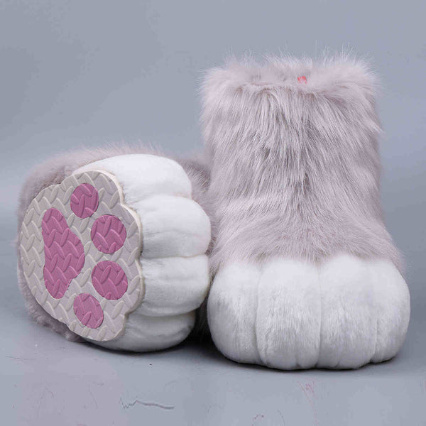 Light Grey Fursuit Feet