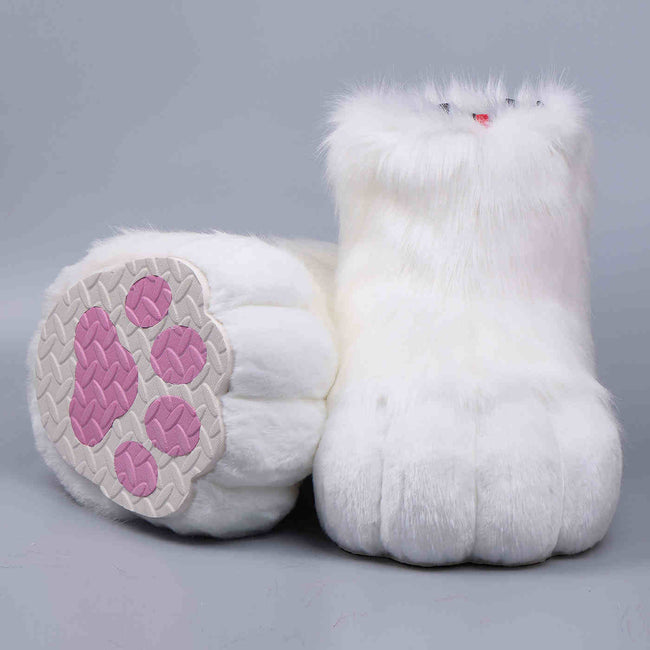 White Fursuit Feet
