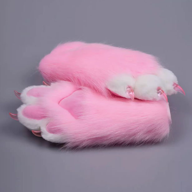 Light Pink Fursuit Paws